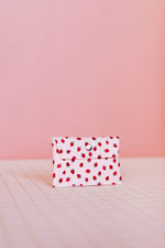 Strawberries Card Holder - Pink