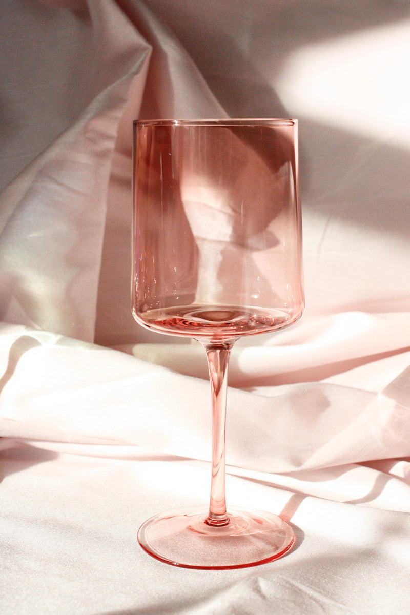Wine Glass - Blush