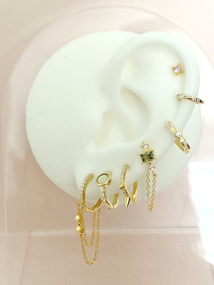 Lina Huggie Earrings