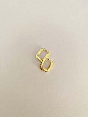 Claudia Huggie Hoop Earrings