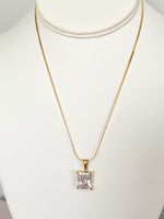 Wren Necklace - Crystal Clear