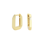Claudia Huggie Hoop Earrings