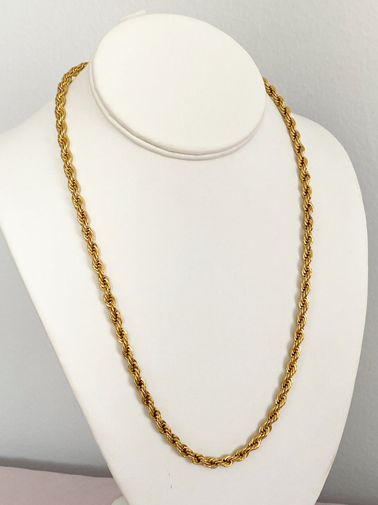 6 mm Rope Chain Necklace