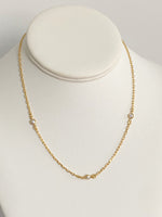 Lisa Pearl Chain Necklace