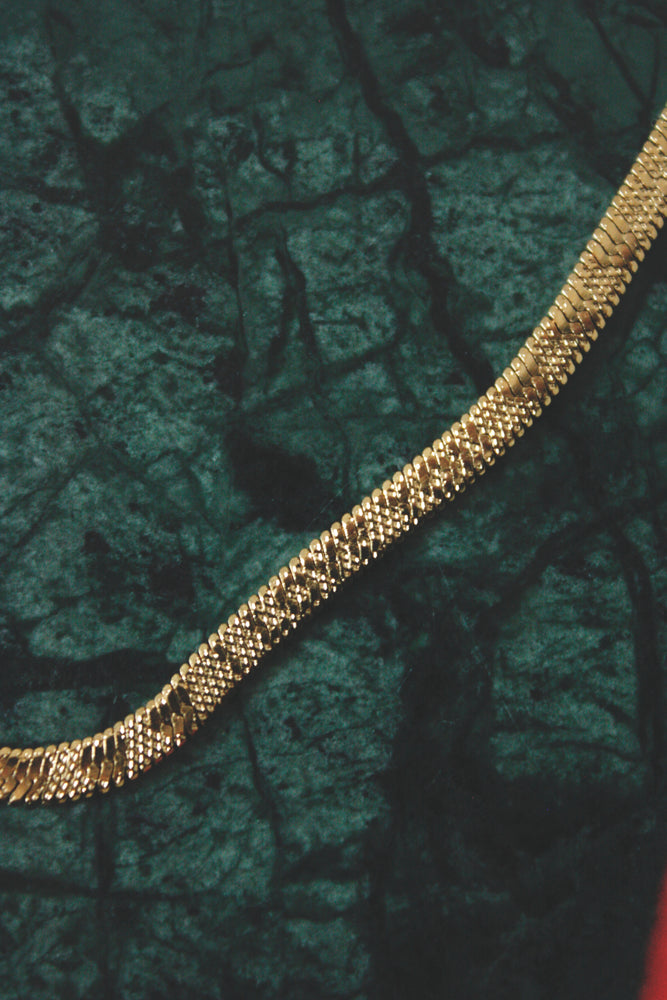 I Love You Chain Necklace - Gold