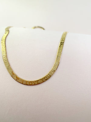 I Love You Chain Necklace - Gold