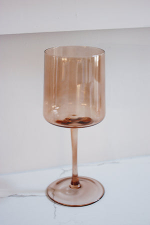 Wine Glass - Fawn