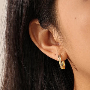Revolve Huggie Hoop Earrings