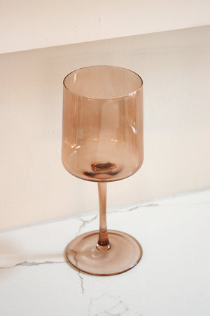 Wine Glass - Fawn