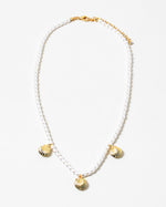 Beaded Shell Choker Necklace