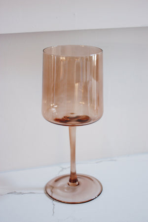 Wine Glass - Fawn