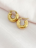 Tube Hoop Earrings - Small