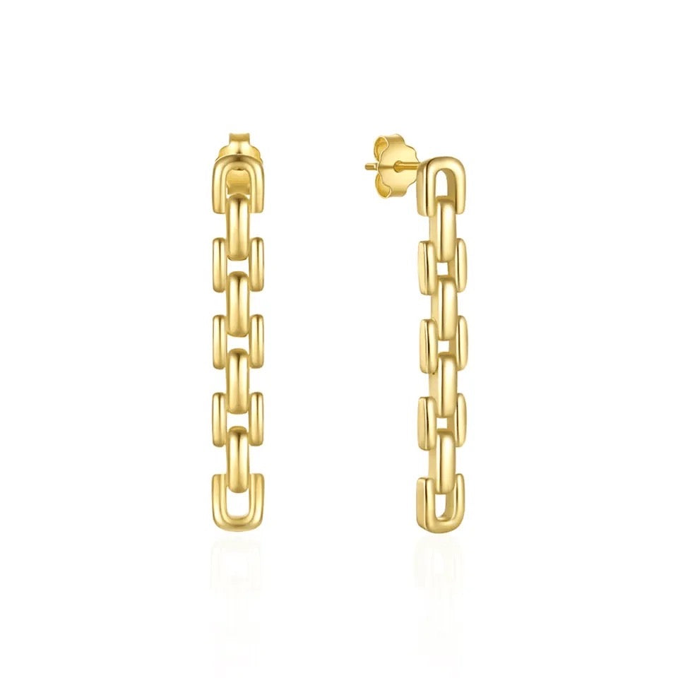 
                
                    Load image into Gallery viewer, Agnes Drop Stud Earring
                
            