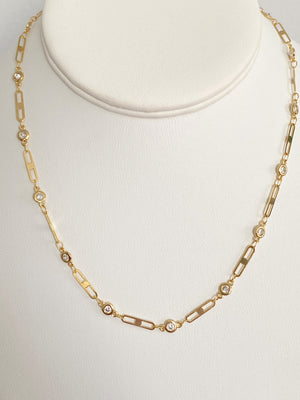 Amelia Dainty Chain Necklace