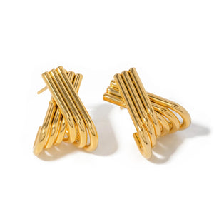 Cross Cross Earrings