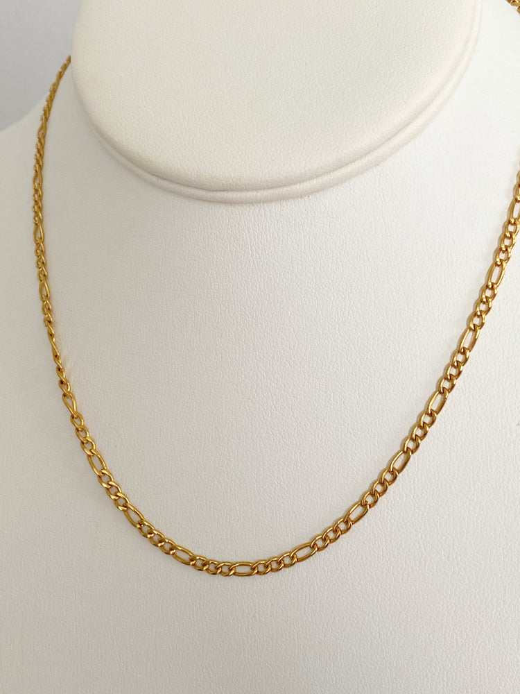 3mm Figaro Chain Necklace