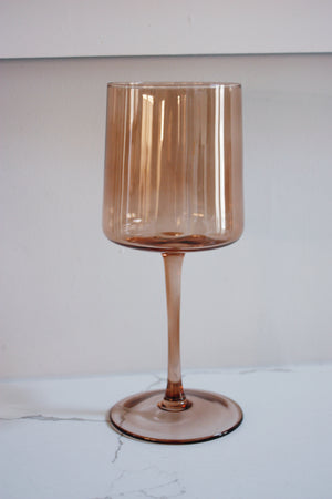 Wine Glass - Fawn