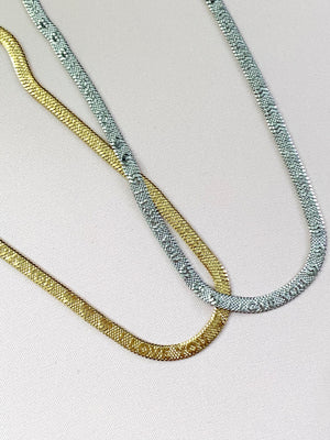 I Love You Chain Necklace - Gold