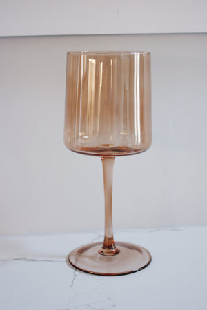 Wine Glass - Fawn