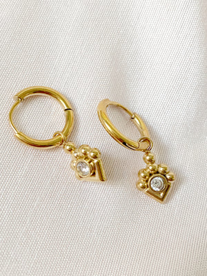Harrison Huggie Hoop Earrings