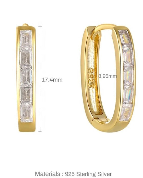 Revolve Huggie Hoop Earrings