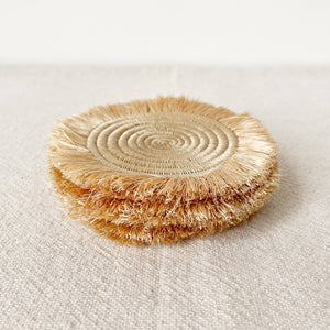 Oats Fringe Coasters Set