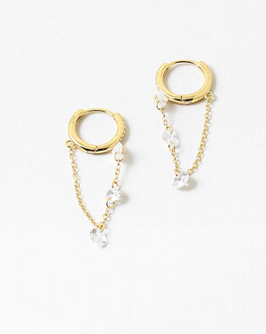 Myra Drop Chain Earrings