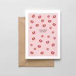 I'd Double Tap That Greeting Card