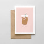 Iced Coffee Szn Greeting Card