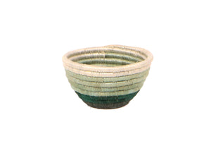 
                
                    Load image into Gallery viewer, Tiny Restorative Green Striped Catch All
                
            