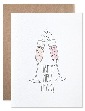 Happy New Years Greeting Card