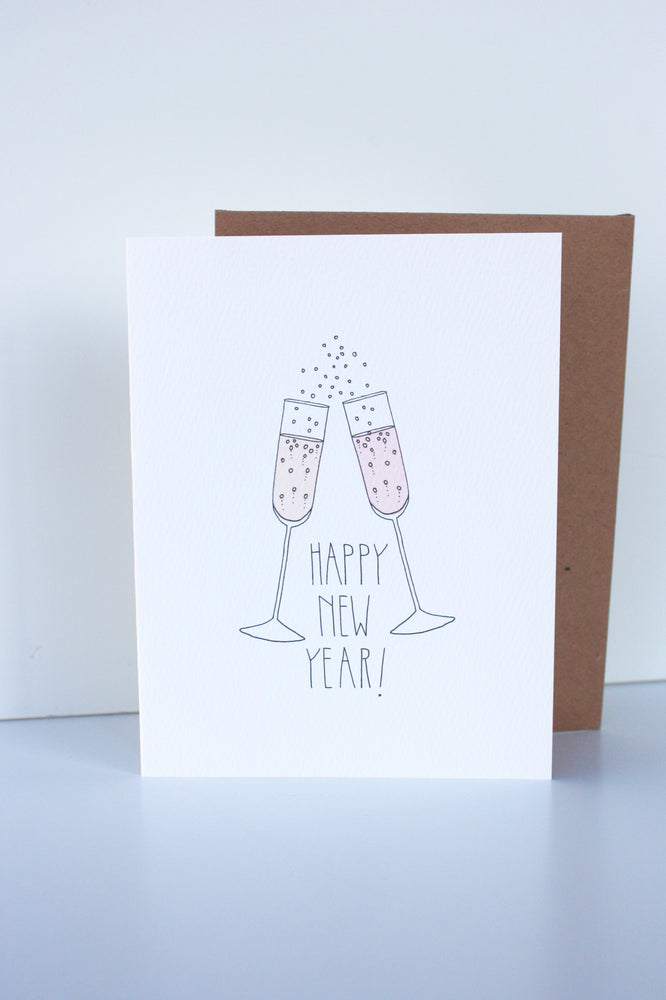 Happy New Years Greeting Card