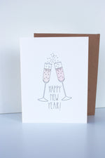 Happy New Years Greeting Card