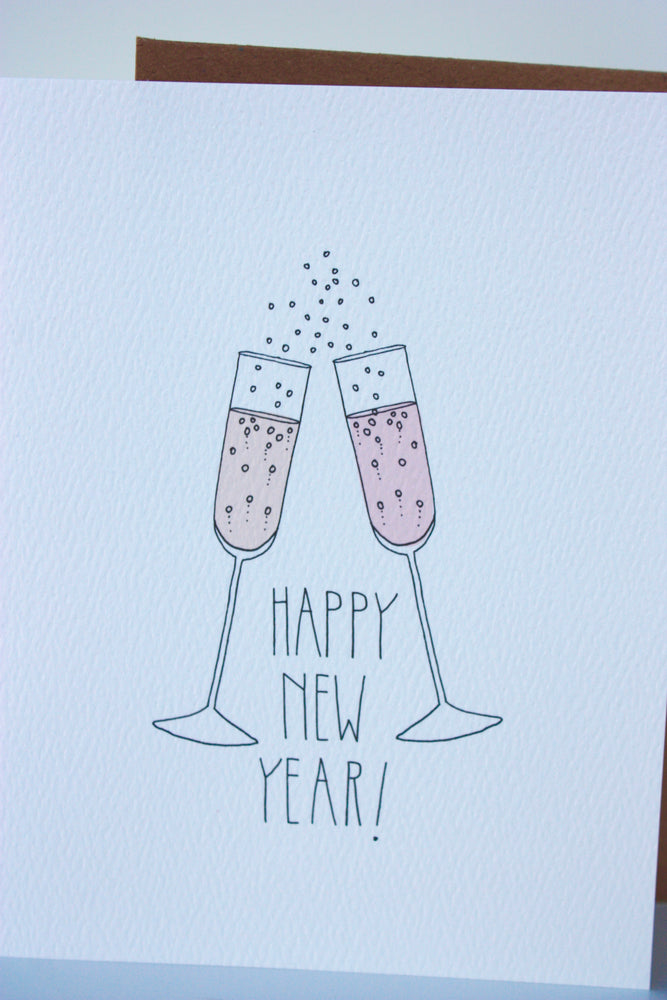 Happy New Years Greeting Card