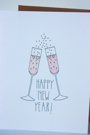 Happy New Years Greeting Card