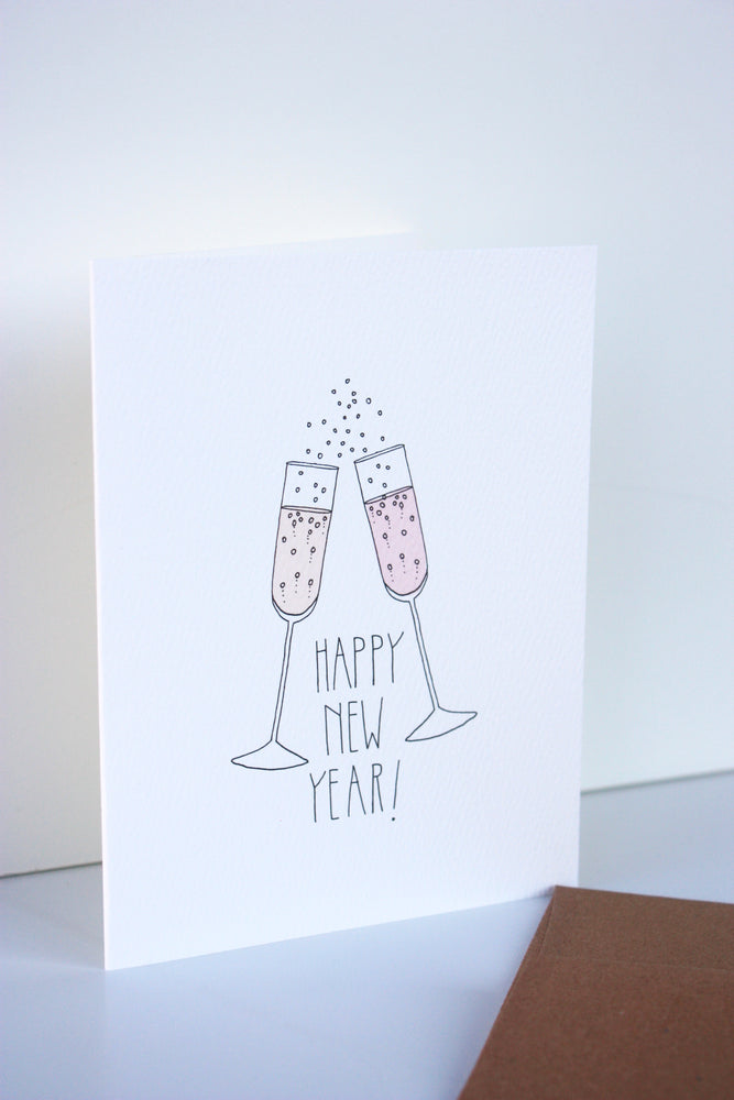 Happy New Years Greeting Card