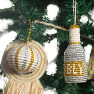 Globe Multi Metallic Ornament