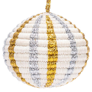 Globe Multi Metallic Ornament