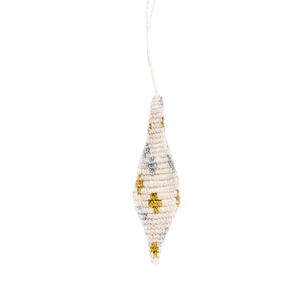 Icicle Multi Metallic Ornament