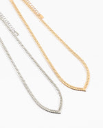 V Snake Chain Necklace