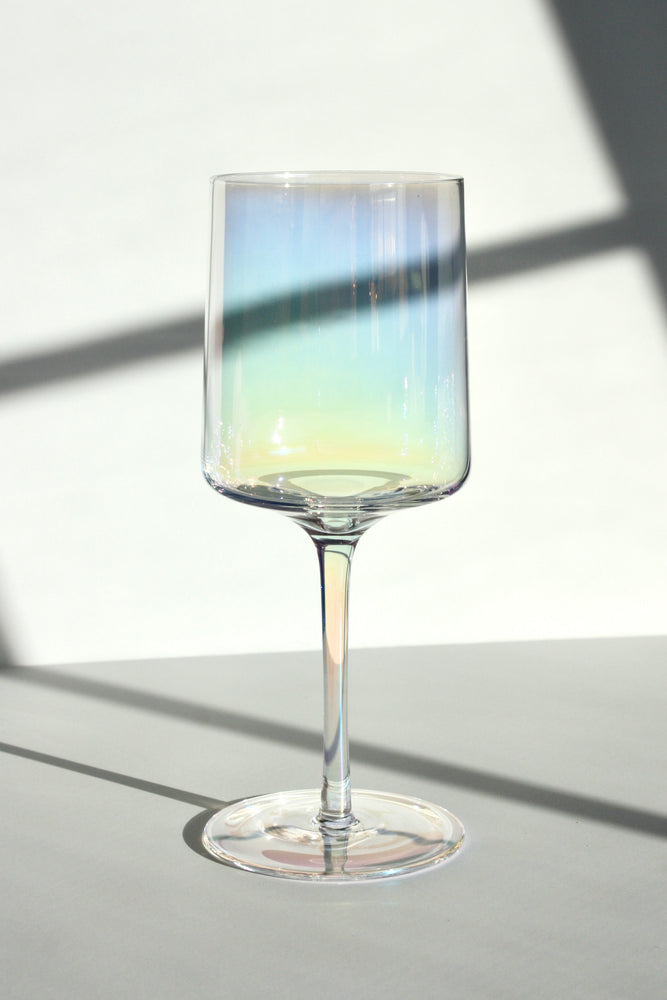 Wine Glass - Iridescent