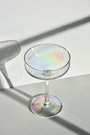 Champagne Coupe Set of 4 - Iridescent