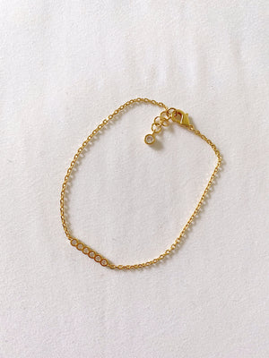 Petite Long line chain bracelet