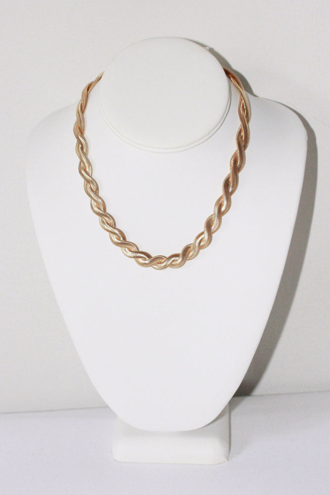 Thicc Twisted Snake Chain Necklace