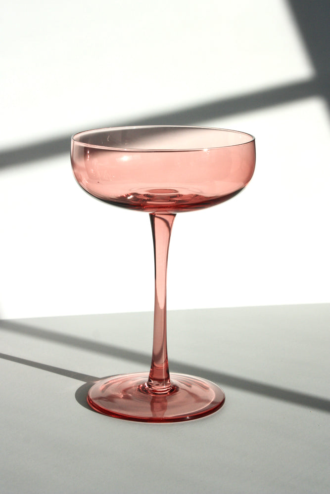 Champagne Coupe Set of 4 - Blush