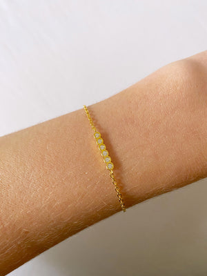 Petite Long line chain bracelet