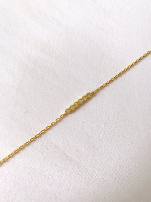 Petite Long line chain bracelet