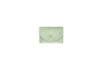 Seafoam Cowhide Cardholder