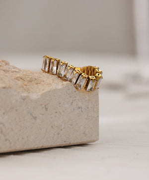 Baguette Ring - Crystal Clear