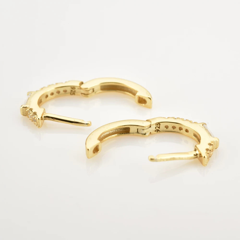 8mm Teeny Huggie Hoop Earrings
